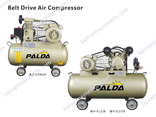 Các sản phẩm thuộc thương hiệu máy nén khí Palda